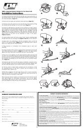 Installation Instructions - J&M Motorcycle Audio