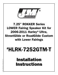 #HLRK-7252GTM-T - J&M Motorcycle Audio