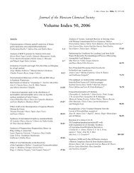 09-+ndice volumen 50(4).pdf - Journal of the Mexican Chemical ...