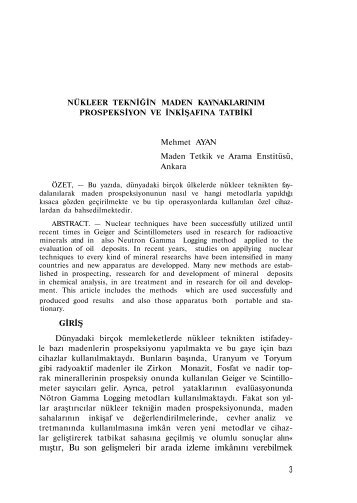 mÄ±ÅtÄ±r, Bu son geliÅmeleri bir arada izleme imkÃ¢nÄ±nÄ± verebilmek 3