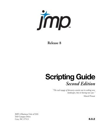 Scripting Guide - JMP