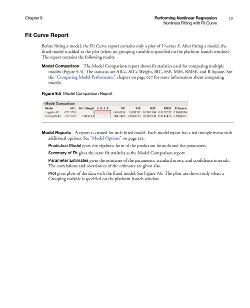 Modeling and Multivariate Methods - SAS