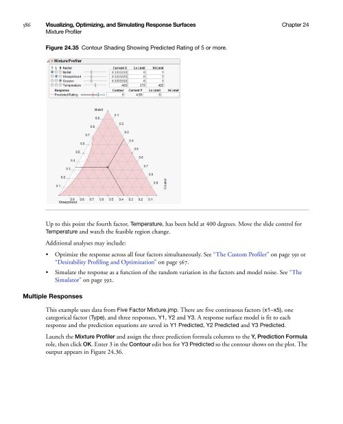 Modeling and Multivariate Methods - SAS