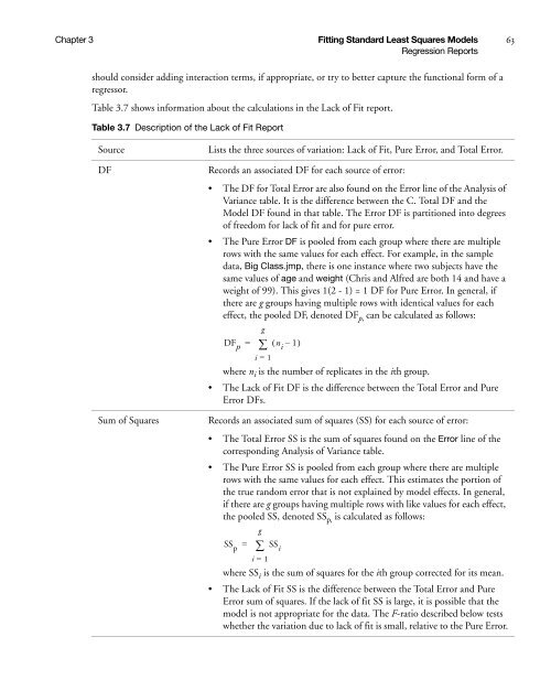 Modeling and Multivariate Methods - SAS