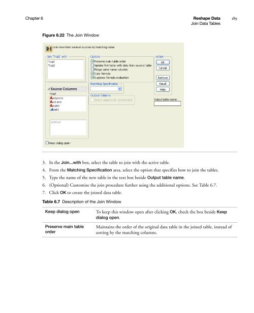 Using JMP - SAS