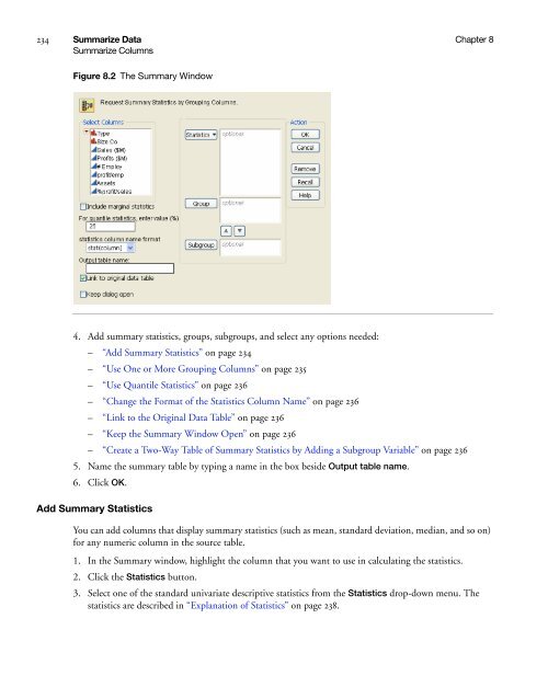 Using JMP - SAS