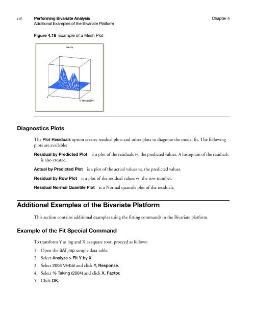 Basic Analysis and Graphing - SAS