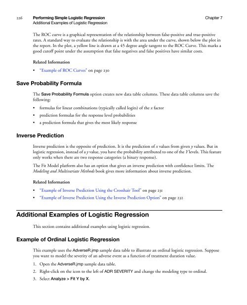 Basic Analysis and Graphing - SAS