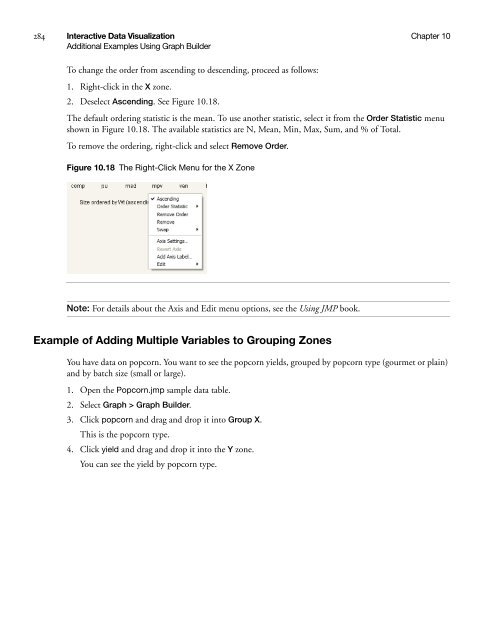 Basic Analysis and Graphing - SAS