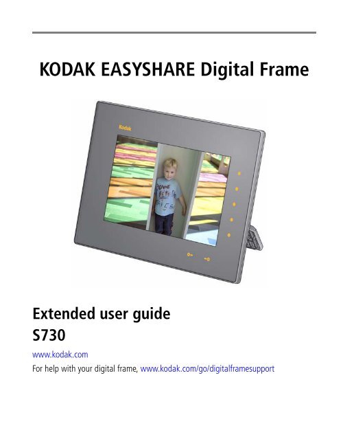 KODAK EASYSHARE Digital Frame