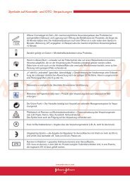 Symbole auf Kosmetik- und OTC- Verpackungen A