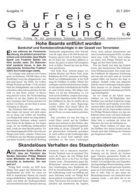 Ausgabe 11.indd - Joachim Breitner