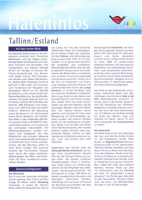 Tallinn/Estland - Elke & Joachim Gerhard