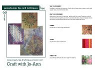 Download Project PDF - Joann.com