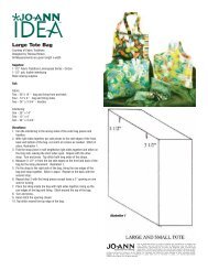 Download Project PDF - Joann.com