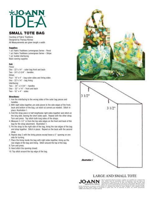 Download Project PDF - Joann.com