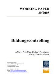 Bildungscontrolling