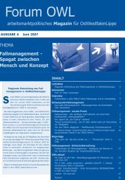 Fallmanagement - Jobcenter Herford