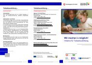 Flyer Teilzeitausbildung linksrheinisch - Jobcenter Kreis Wesel