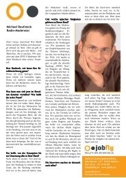 Michael Reufsteck Radio-Moderator - Jobfly