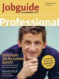 Klicken Sie hier, falls der Download nicht automatisch - Jobguide