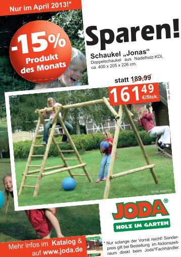 Produkt des Monats - Joda