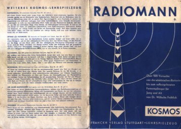 das komplette Heft zum Radiomann, Ausgabe 15 von 1962