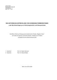 die historische entwicklung von kondensatormikrofonen - TU Berlin