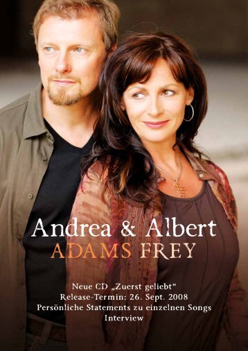 Biographie Ã¼ber Andrea & Albert Frey - Johannesgebetskreis.at