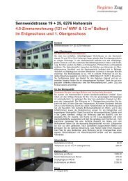 Wohnung EG + 1. OG - Erstbezug