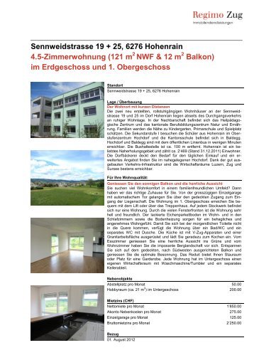 Wohnung EG + 1. OG - Erstbezug