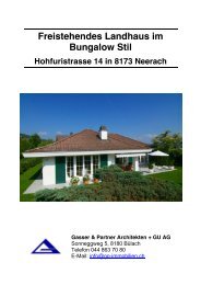 Freistehendes Landhaus im Bungalow Stil - Gasser & Partner ...