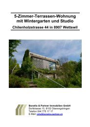 5-Zimmer-Terrassen-Wohnung mit Wintergarten und Studio