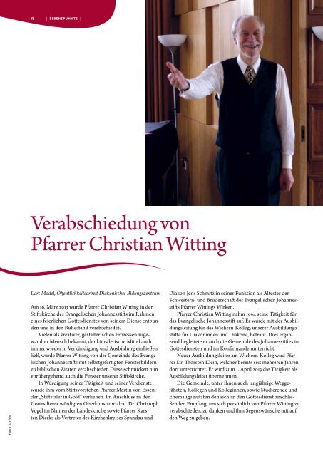 Ausgabe Apr-Mai 2013 - Evangelisches Johannesstift