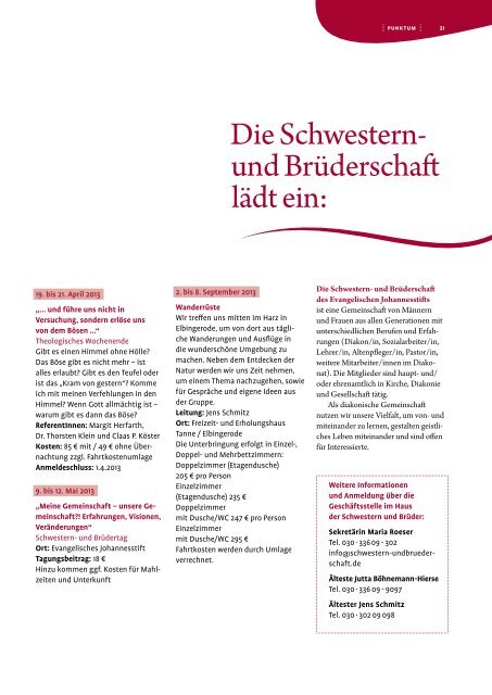 Ausgabe Apr-Mai 2013 - Evangelisches Johannesstift