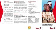 Ausbildungsprogramm 2013 - Die Johanniter