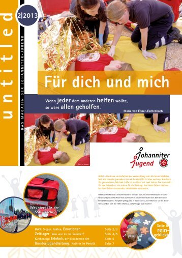 Für dich und mich - Die Johanniter