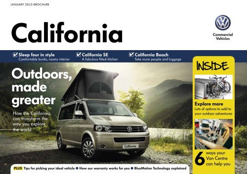 Volkswagen California Brochure - Return to home