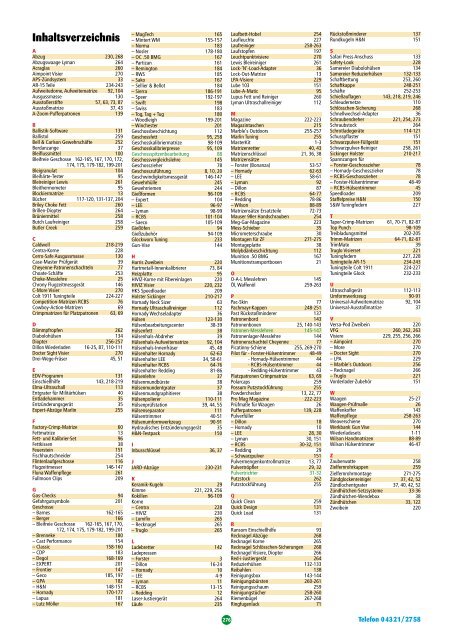 Unser neuer Katalog Nr. 25 mit Tuning-Teil (z.Zt. ca. 46,5 MB)