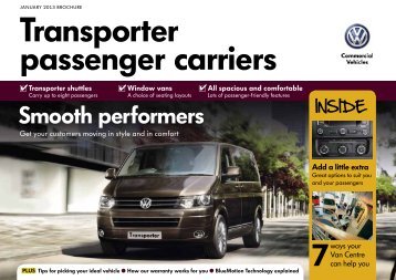 Transporter Passenger Carrier Brochure - Volkswagen Van Centre ...