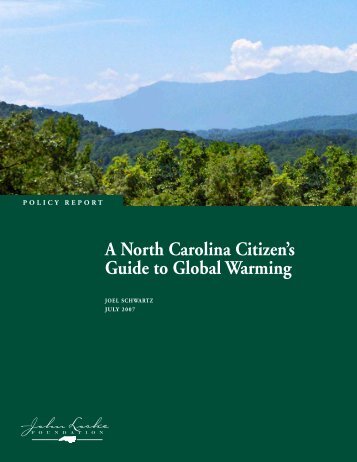 A North Carolina Citizen's Guide to Global Warming - John Locke ...