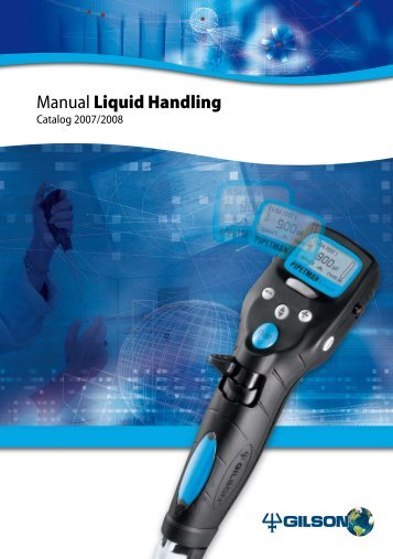 Manual Liquid Handling - John Morris Scientific
