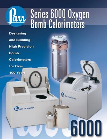 Series 6000 Oxygen Bomb Calorimeters - Dipl.ing. Houm AS