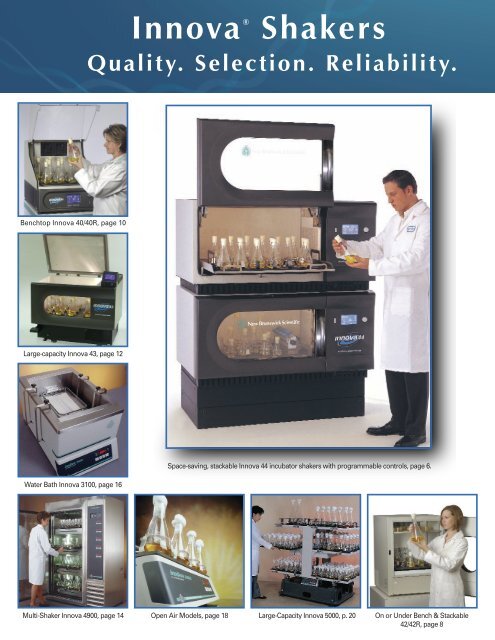 New Brunswick Scientific Innova Catalogue PDF - Asistec