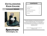 Data Logging Rain Gauge User Manual (PDF) - John Morris Scientific