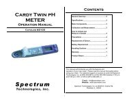 Cardy Twin pH Meter Operation Manual (PDF) - John Morris Scientific