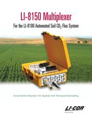 LI-8150 Multiplexer