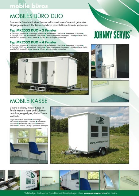mobile toiletten - Johnny servis