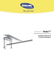 Robin installation manual.pdf - Invacare UK