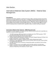 Intro Section International Materials Data System - Johnson Controls ...